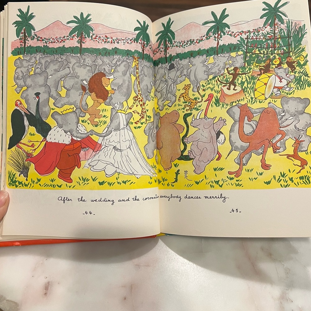 Vintage Dandelion Library Book – The Story of Babar & Heidi – 1960 Edition - Picture 9 of 15